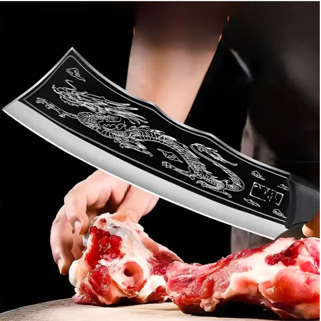 Cuchillo Japonés Forjado a Mano • Cuchillo Drak Espartacus™