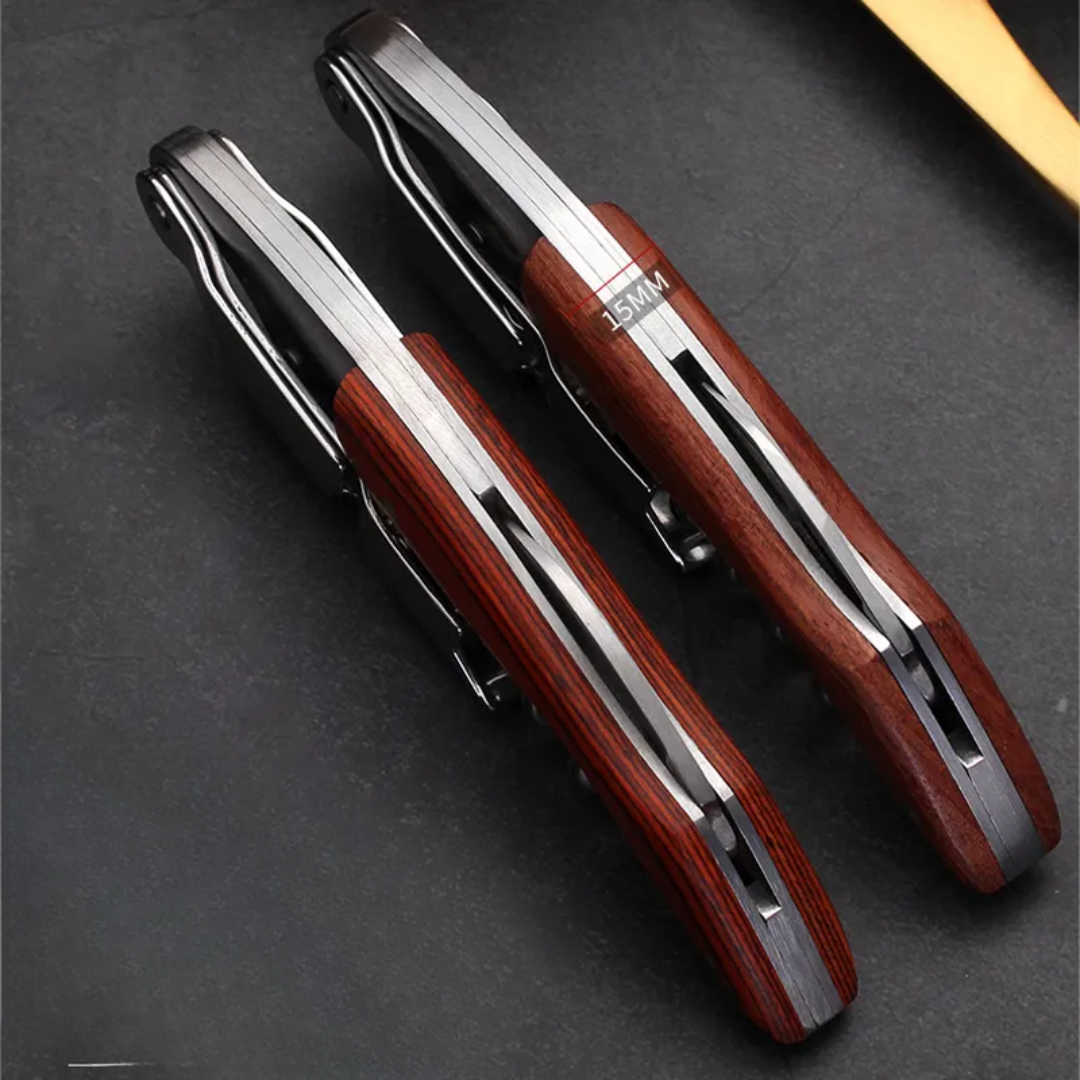 Saca-Corchos Profesional con Mango de Madera • Saca-Corchos Espartacus™