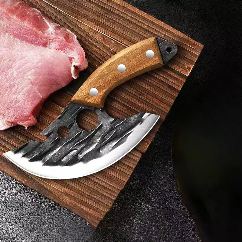 Cuchillo Profesional Forjado a Mano • Cuchillo Moon Espartacus™