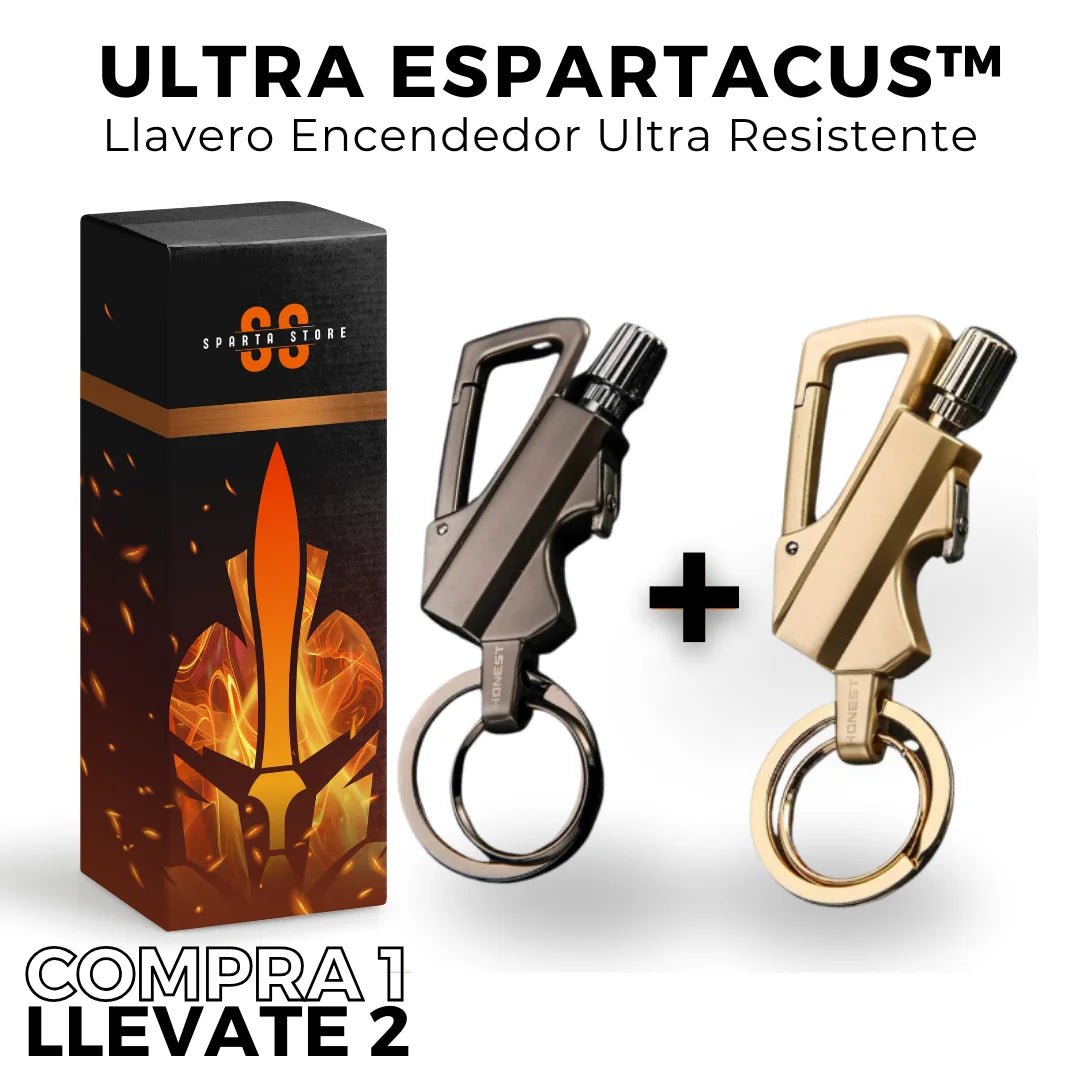 (COMPRA 1 , LLEVATE 2) Llavero Encendedor Ultra Resistente • Ultra Espartacus™