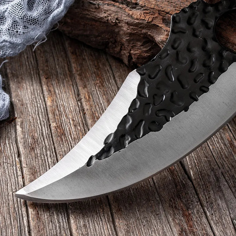 Cuchillo Profesional Forjado a Mano + Funda Gratis • Cuchillo Maori Espartacus™