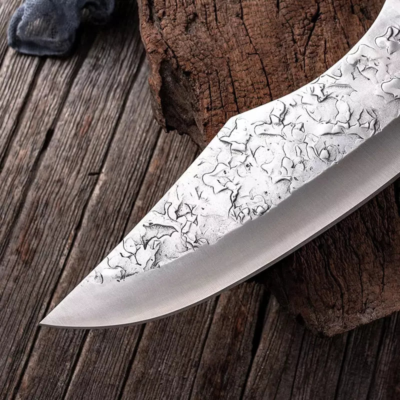 Cuchillo Profesional Forjado a Mano + Funda • Cuchillo King Espartacus™