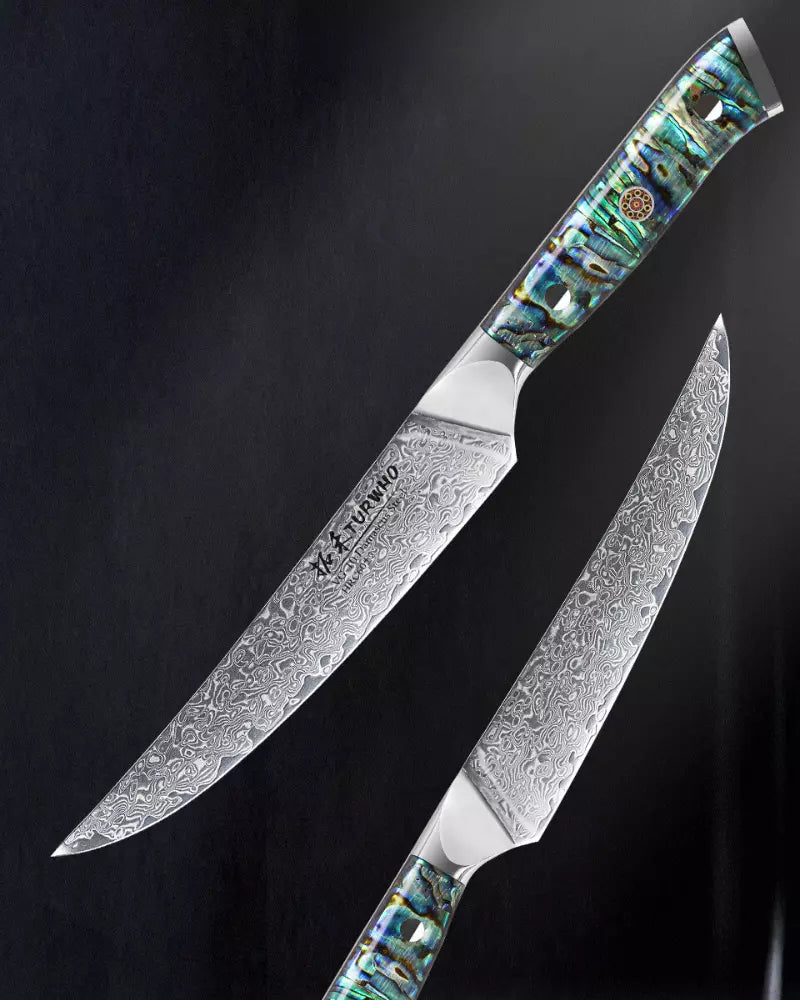 Cuchillo Profesional de Acero Damasco • Cuchillo Arigator Espartacus™