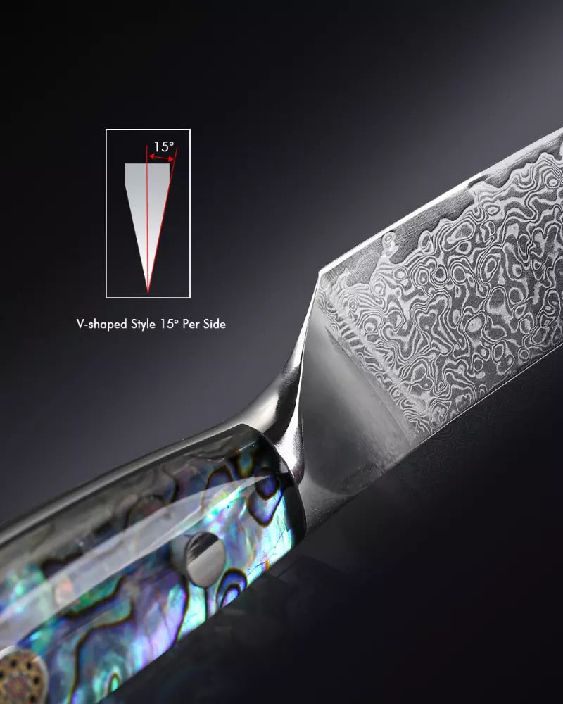 Cuchillo Profesional de Acero Damasco • Cuchillo Arigator Espartacus™