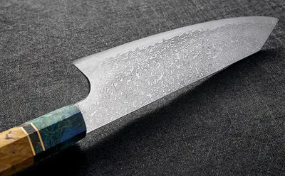 CUCHILLO DE CHEF DE ACERO DAMASCO • SUNO ESPARTACUS™