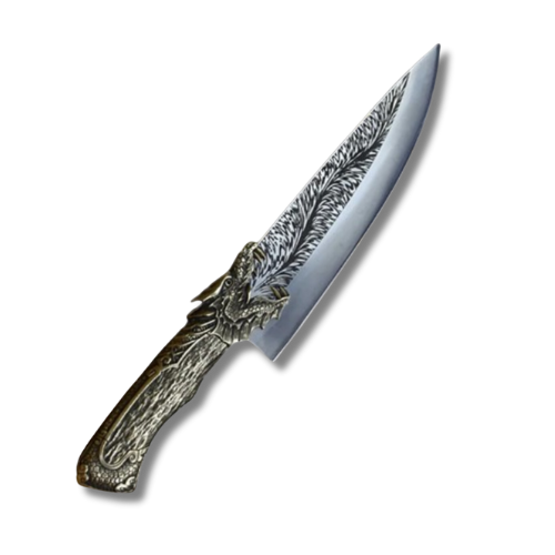 Cuchillo Artesanal Forjado a Mano • Cuchillo Tiger King Espartacus™