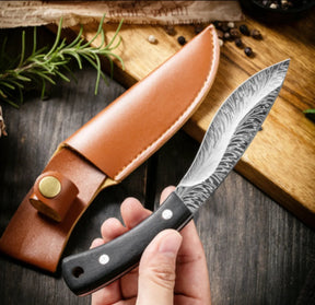 Cuchillo Profesional Forjado a Mano + Funda • Cuchillo Arrow Espartacus™