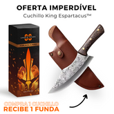 Cuchillo King Espartacus™ • 100% Forjado a Mano (+REGALO GRATIS)