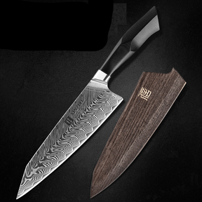 Cuchillo Chimera Espartacus™ • 100% Acero Damasco VG10