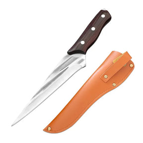 Cuchillo Profesional Forjado a Mano + Funda • Cuchillo Thunder Espartacus™