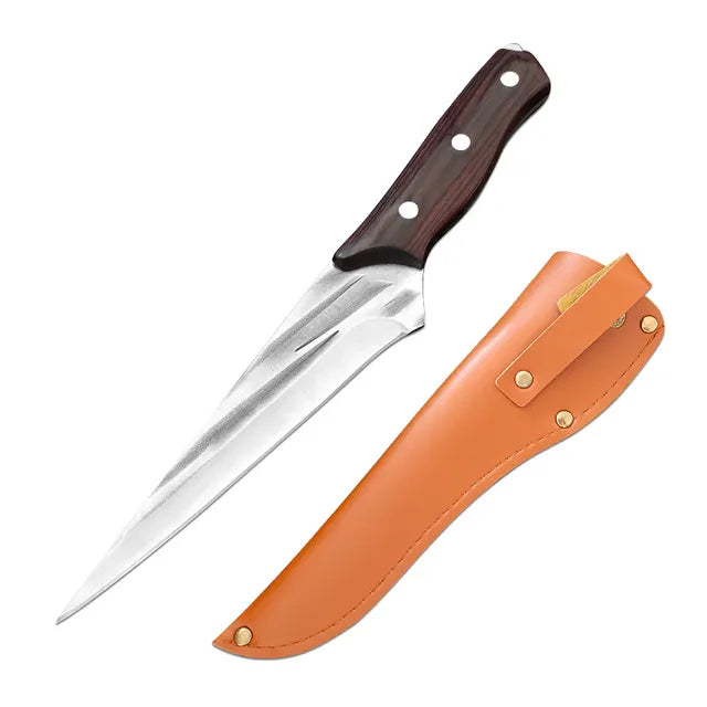 Cuchillo Profesional Forjado a Mano + Funda • Cuchillo Thunder Espartacus™