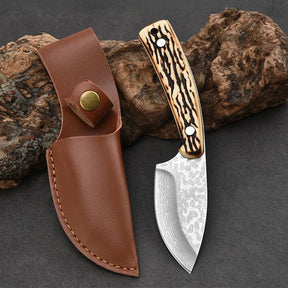 Cuchillo Bone Espartacus + Funda • Cuchillo Portátil Multiuso