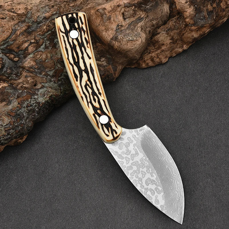 Cuchillo Bone Espartacus + Funda • Cuchillo Portátil Multiuso