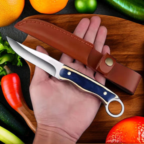 Cuchillo profesional forjado a mano + Funda • Cuchillo Giofi Espartacus™